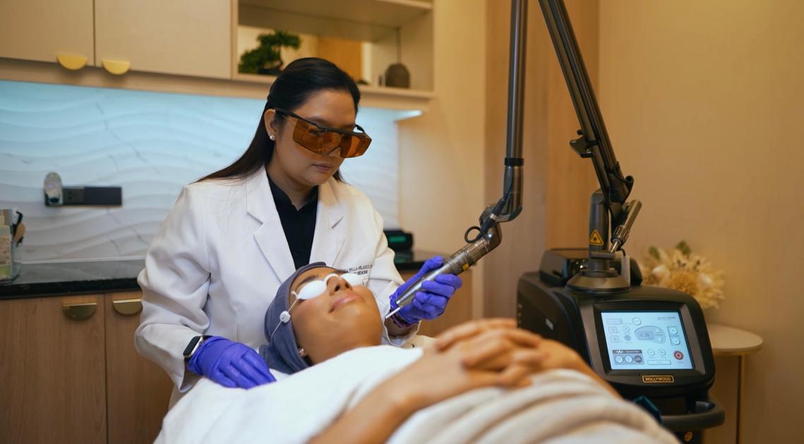 Hollywood Laser Facial, Total Skin Rejuvenation