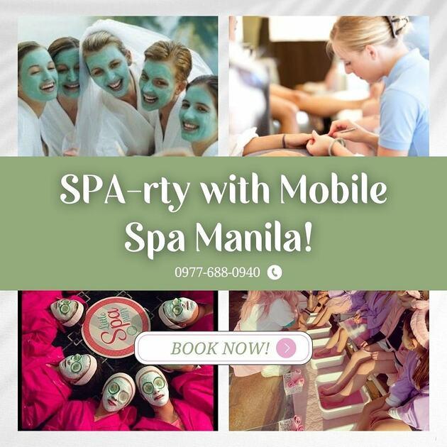 Spa Party for 10: Massage + Foot Spa + FREE Ear Candling