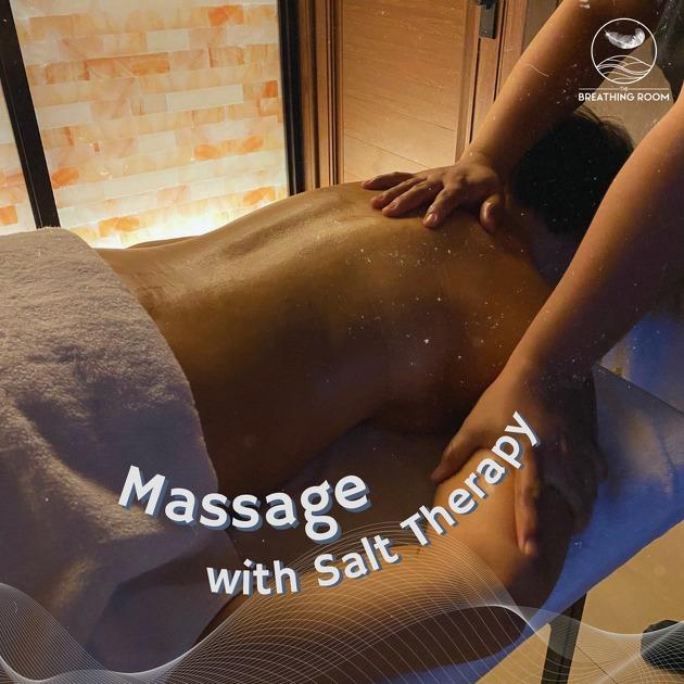 Salt Room Massage: Swedish, Shiatsu or Deep Tissue