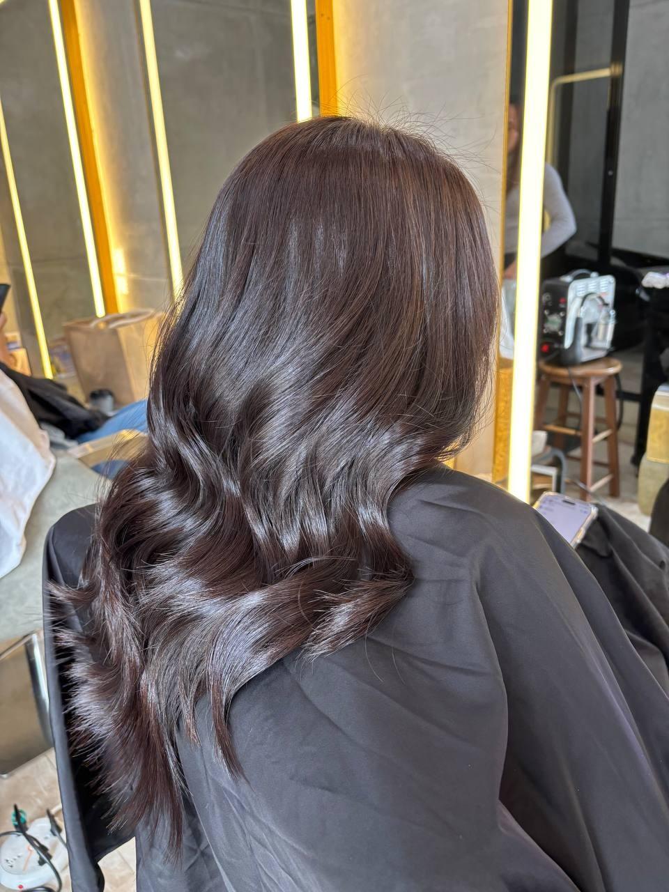 Single Base Hair Color + Haircut - Any Length