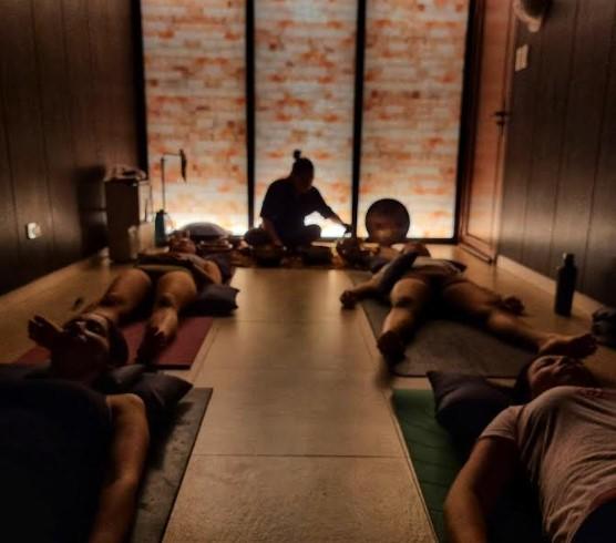 Sound Bath + Salt Therapy, Private Group for Up to 5