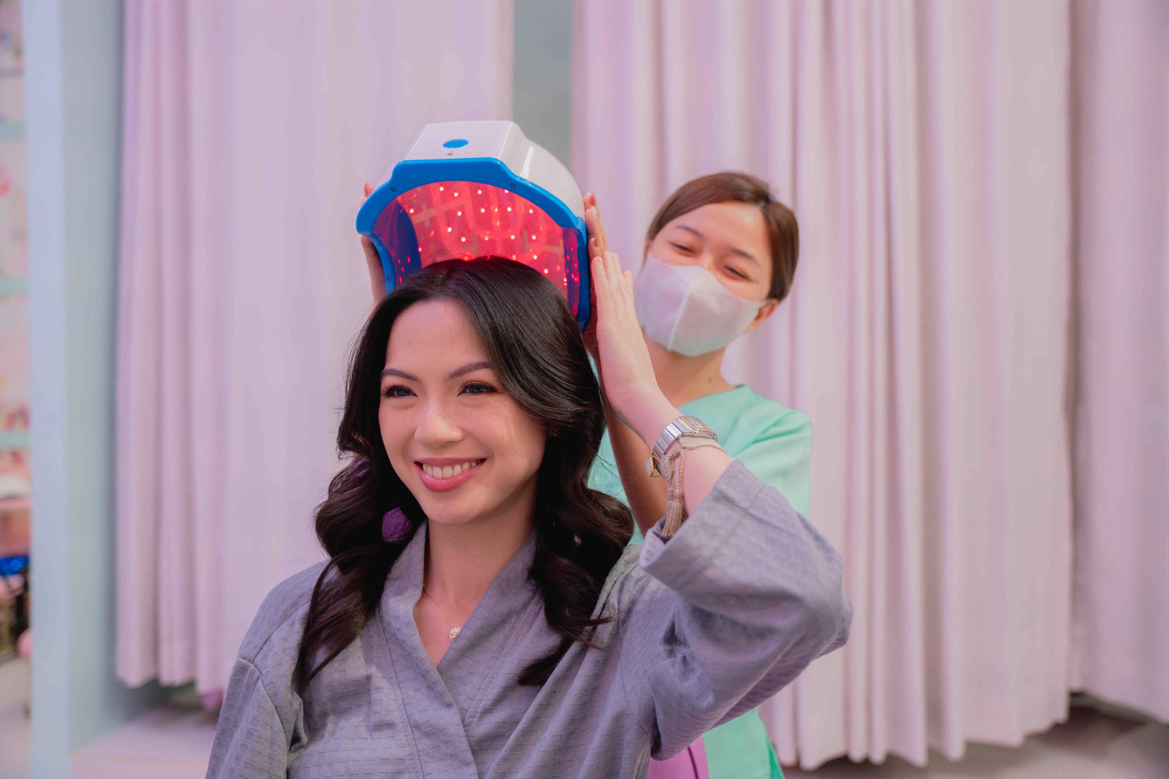 Korean Scalp Treatment + Misting + Red Light Therapy