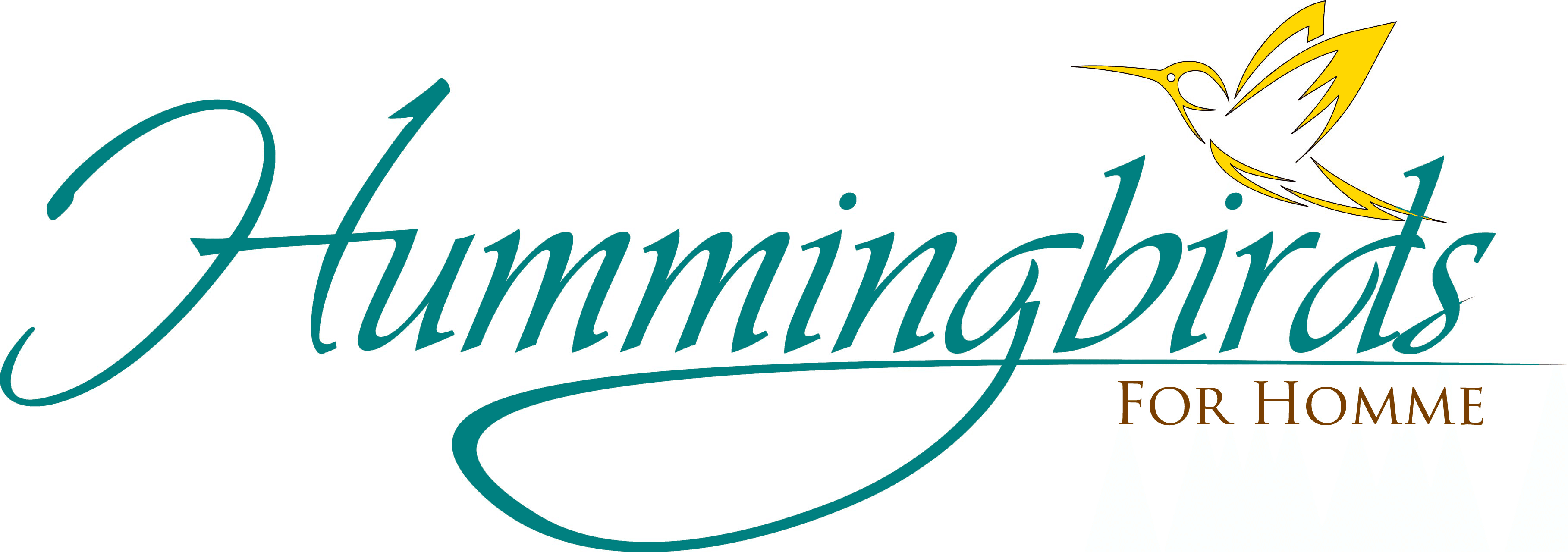 Hummingbirds for Homme logo