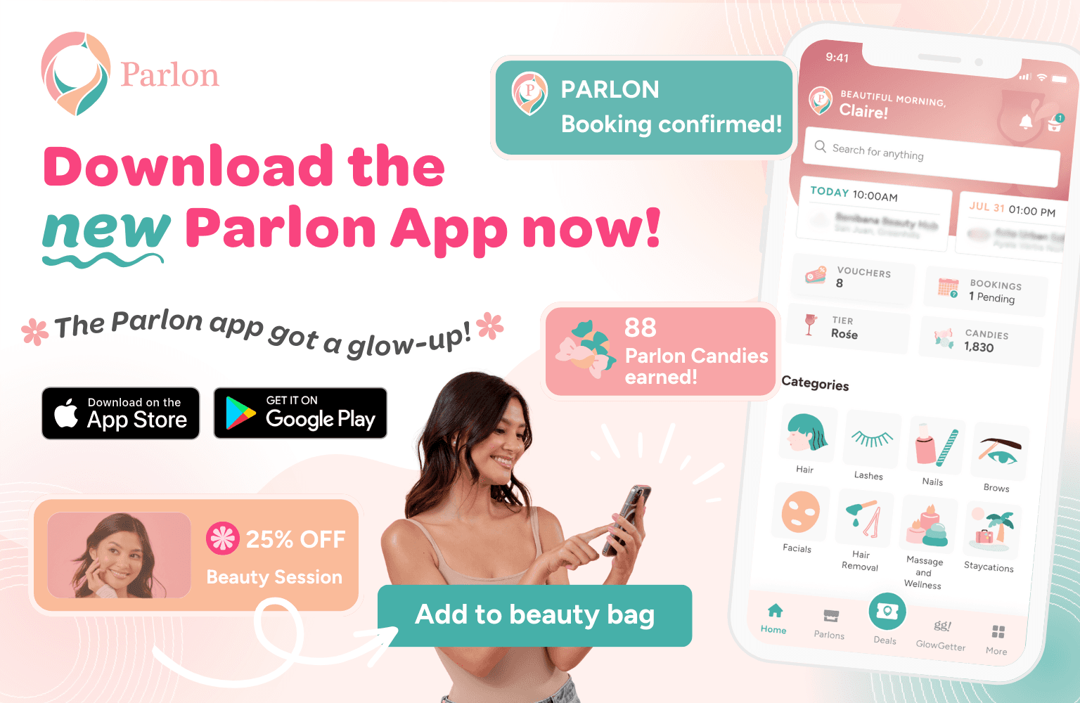 Download the new Parlon App now β β±250 gift code with signup